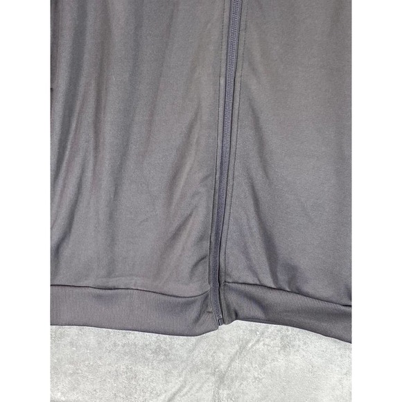 ID Ideology Men's Charcoal/Black Regular-Fit Moisture-Wicking Knit Jacket SZ L - Picture 8 of 12